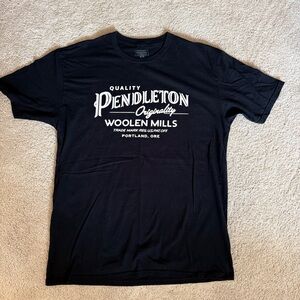 Pendleton Logo Tee Black XL